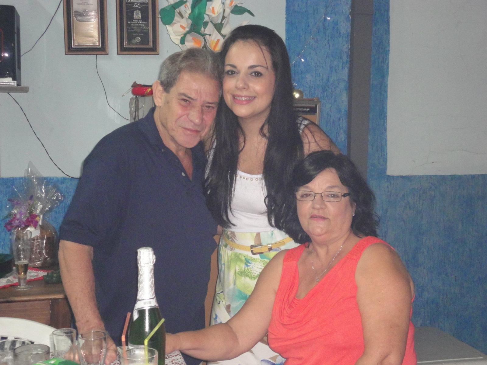 Silvio: Com a filha e a esposa